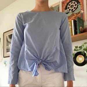 Zara Girls Blue Blouse